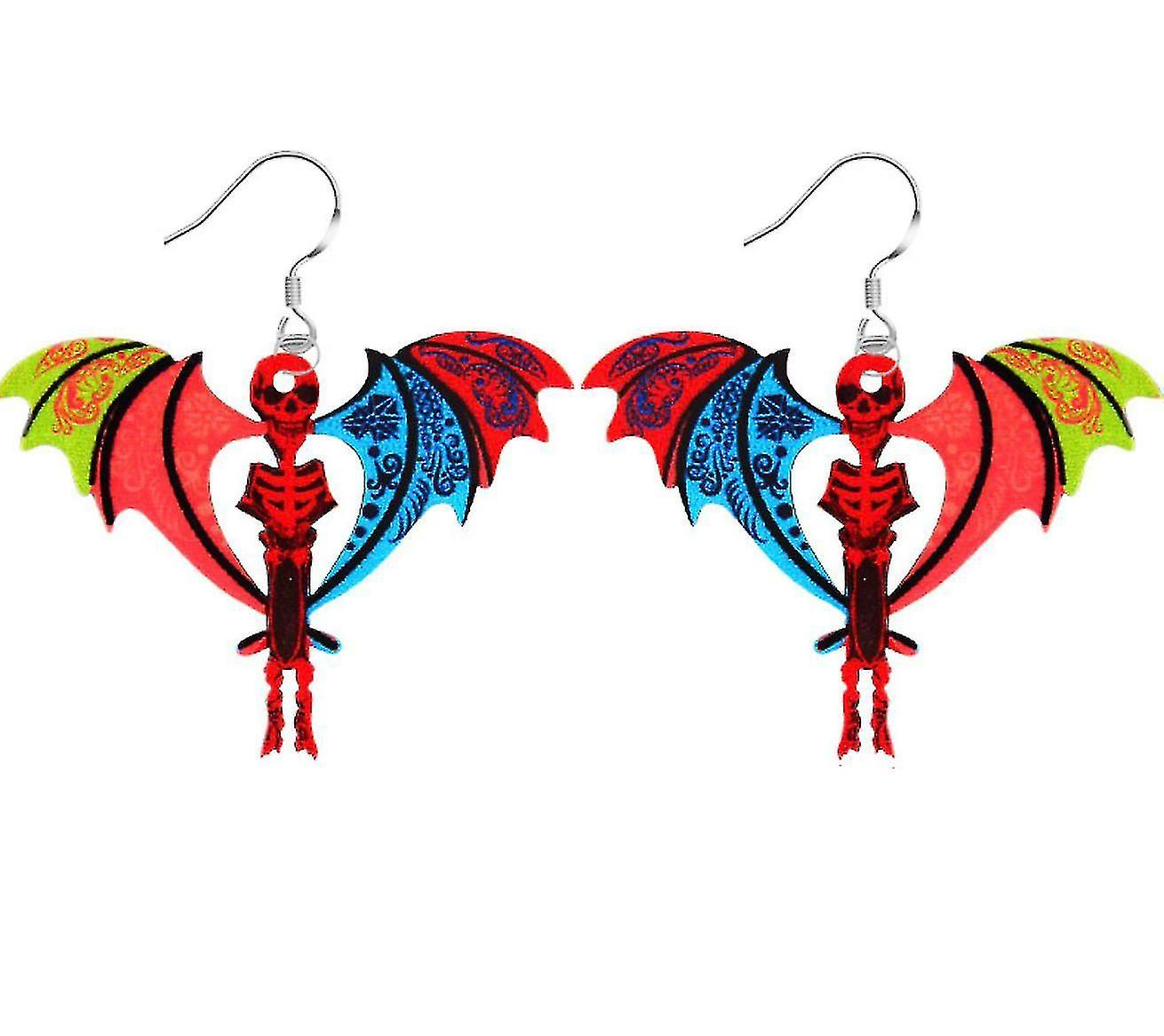 Foto 2 pulgar | Pendientes Huoguo Coloridos Personajes Acrílicos De Dibujos Animados  6 G - Venta Internacional.