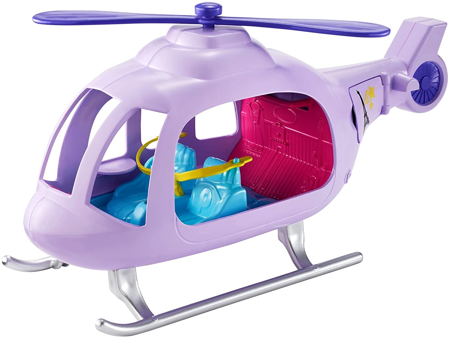 Foto 4 pulgar | Helicóptero de Aventuras Polly Pocket 10 Piezas