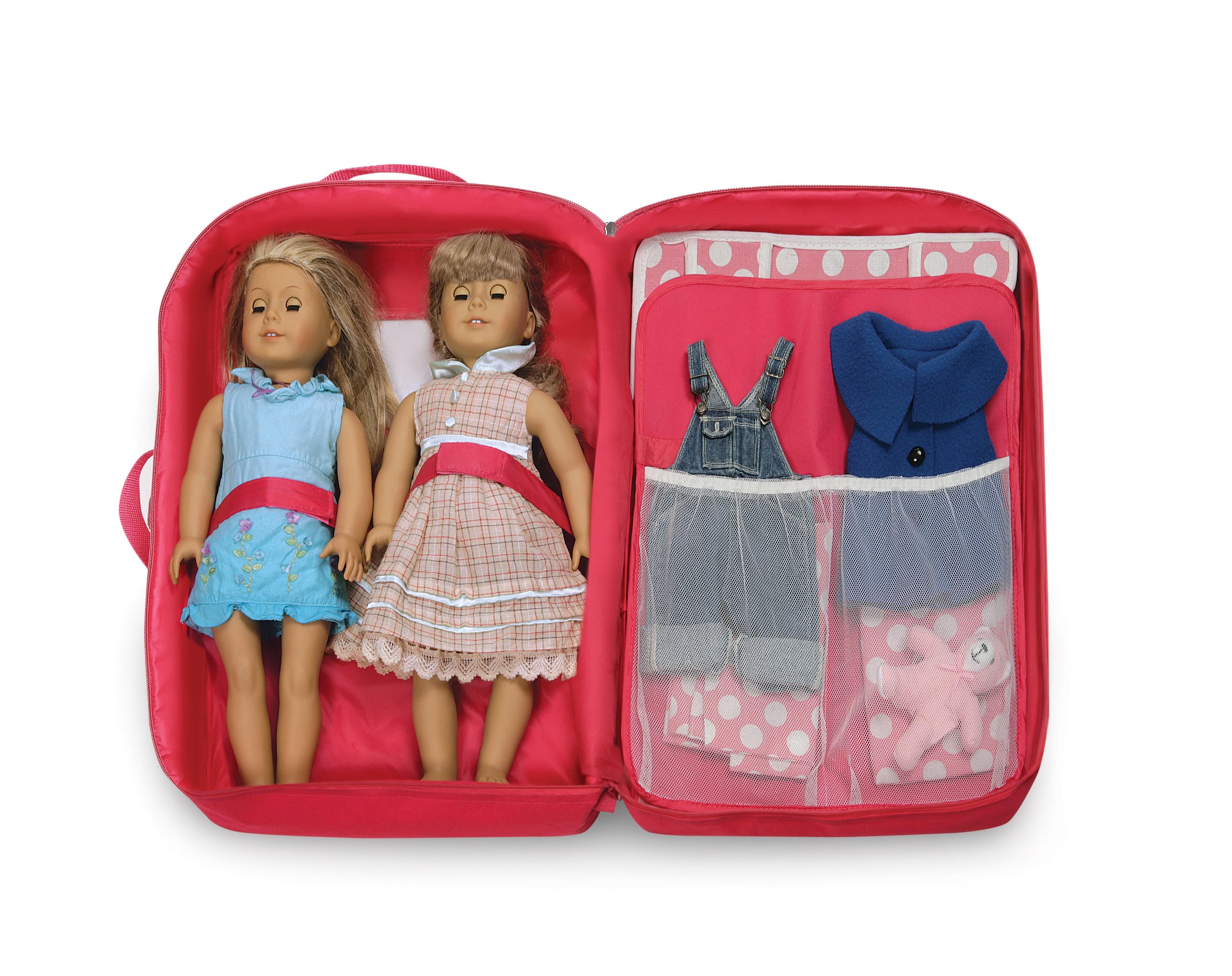 Foto 3 | Funda de Viaje Doble Badger Basket Desplegable para Transportar Muñecas 18'' - Venta Internacional