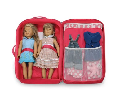 Foto 3 | Funda de Viaje Doble Badger Basket Desplegable para Transportar Muñecas 18'' - Venta Internacional