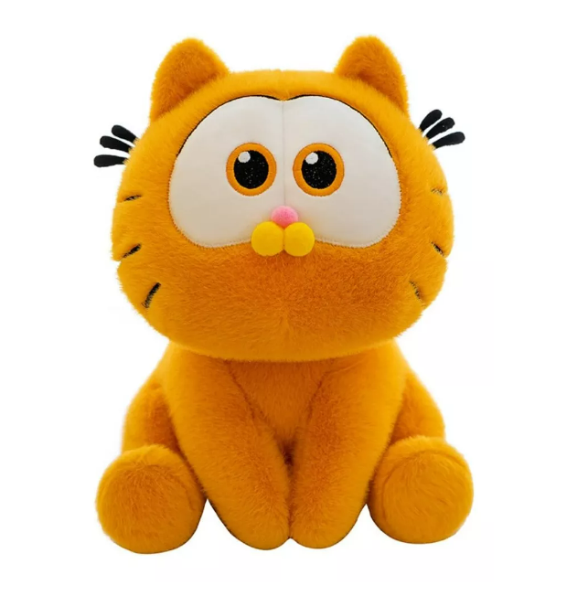 Muñeca De Peluche Garfield 25cm Cinderella Cat Color Naranja : Wünd