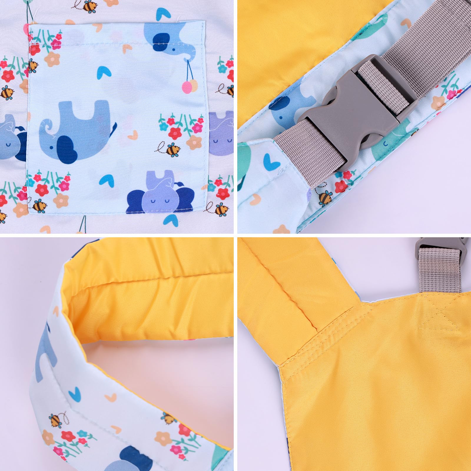 Foto 2 | Portamuñecas Babeside Azul para Muñecas de 43 a 56 cm - Venta Internacional
