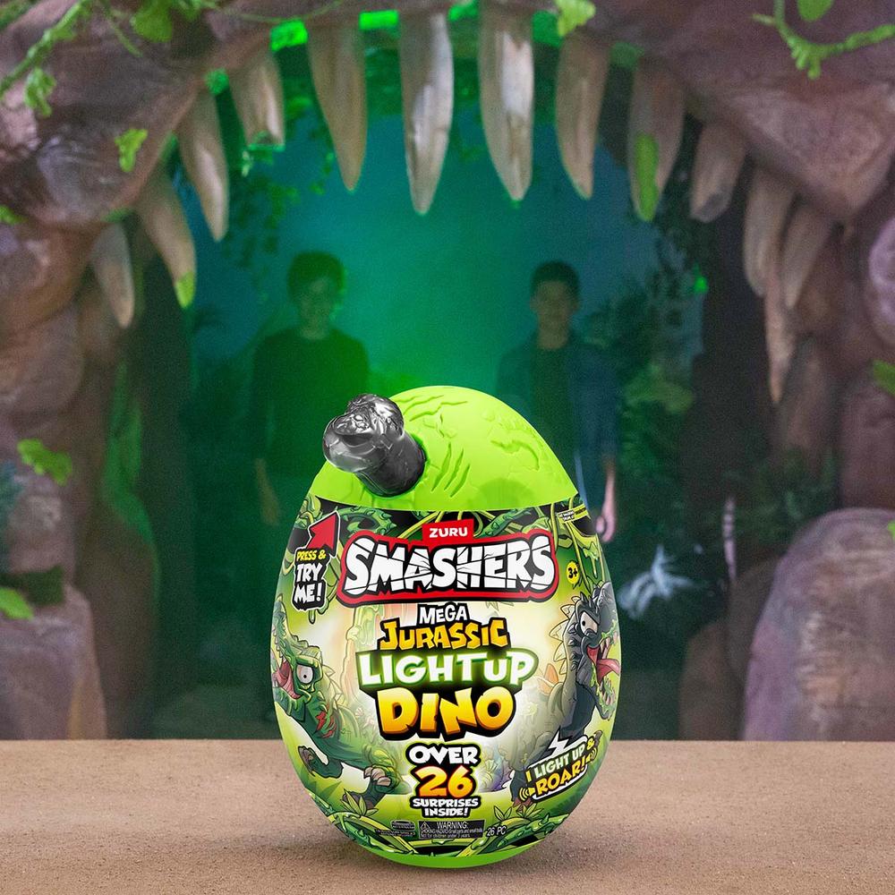 Foto 3 pulgar | Smashers Dinosaurio Mega Jurassic Light-up Dino