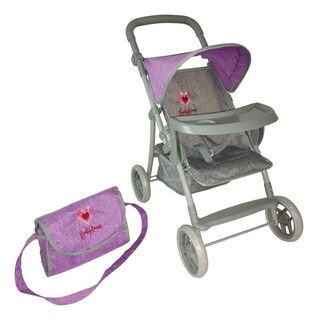 Foto 1 | Carriola De Muñecas Baby Kaori Sa20 Con Pañalera De Paseo Morado