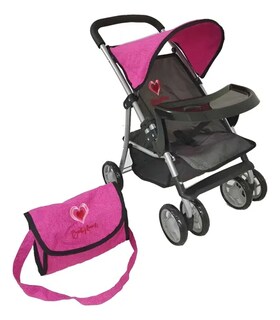 Foto 1 | Carriola De Muñecas Baby Kaori Sf10 Charola De Plástico Fucsia