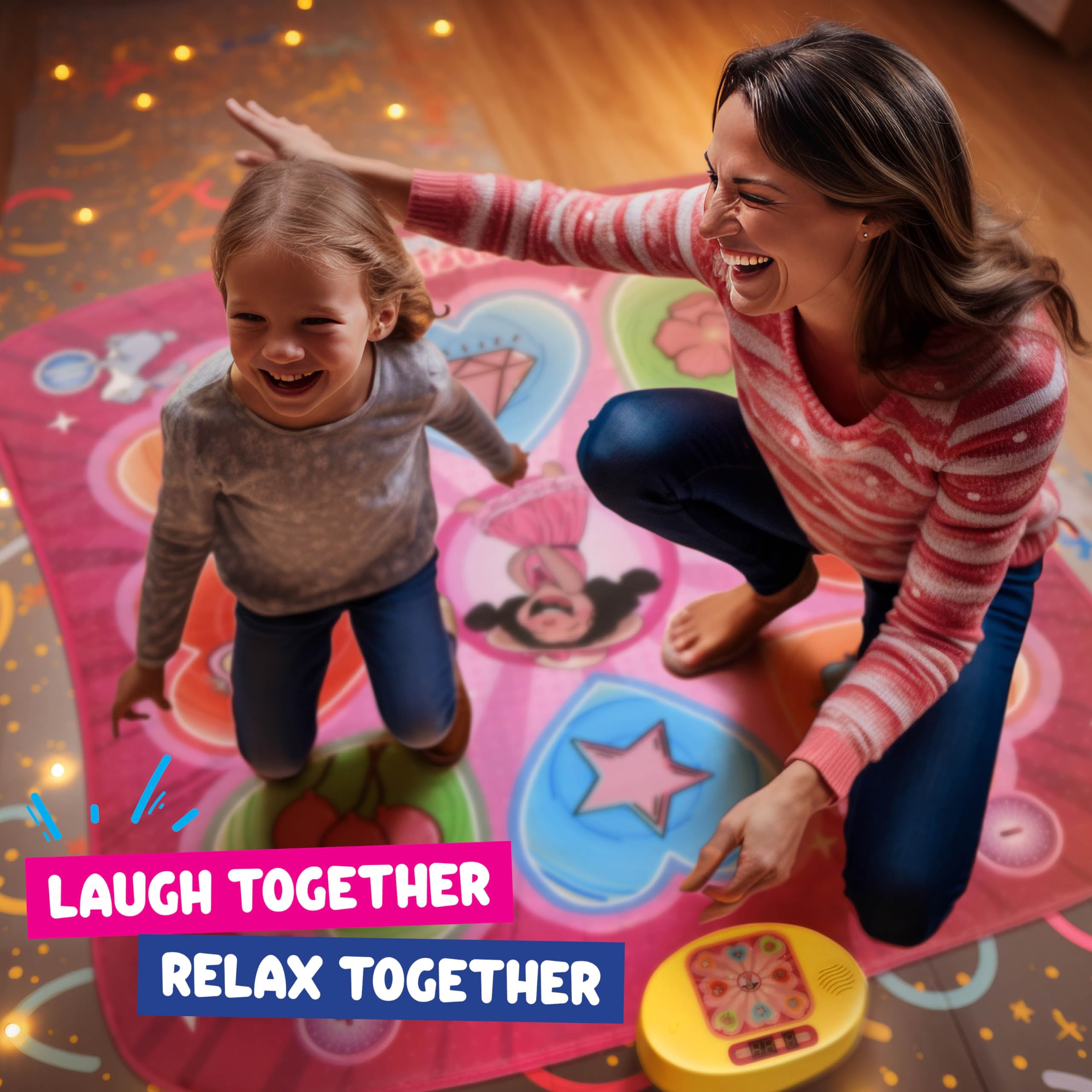 Foto 6 pulgar | Alfombra De Baile Play22 Para Niños Con Luces Led Y Música Integrada - Venta Internacional.