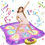 Tapete De Baile Sunlin Con Luces Led Para Niñas De 3 A 10 Años - Venta Internacional.