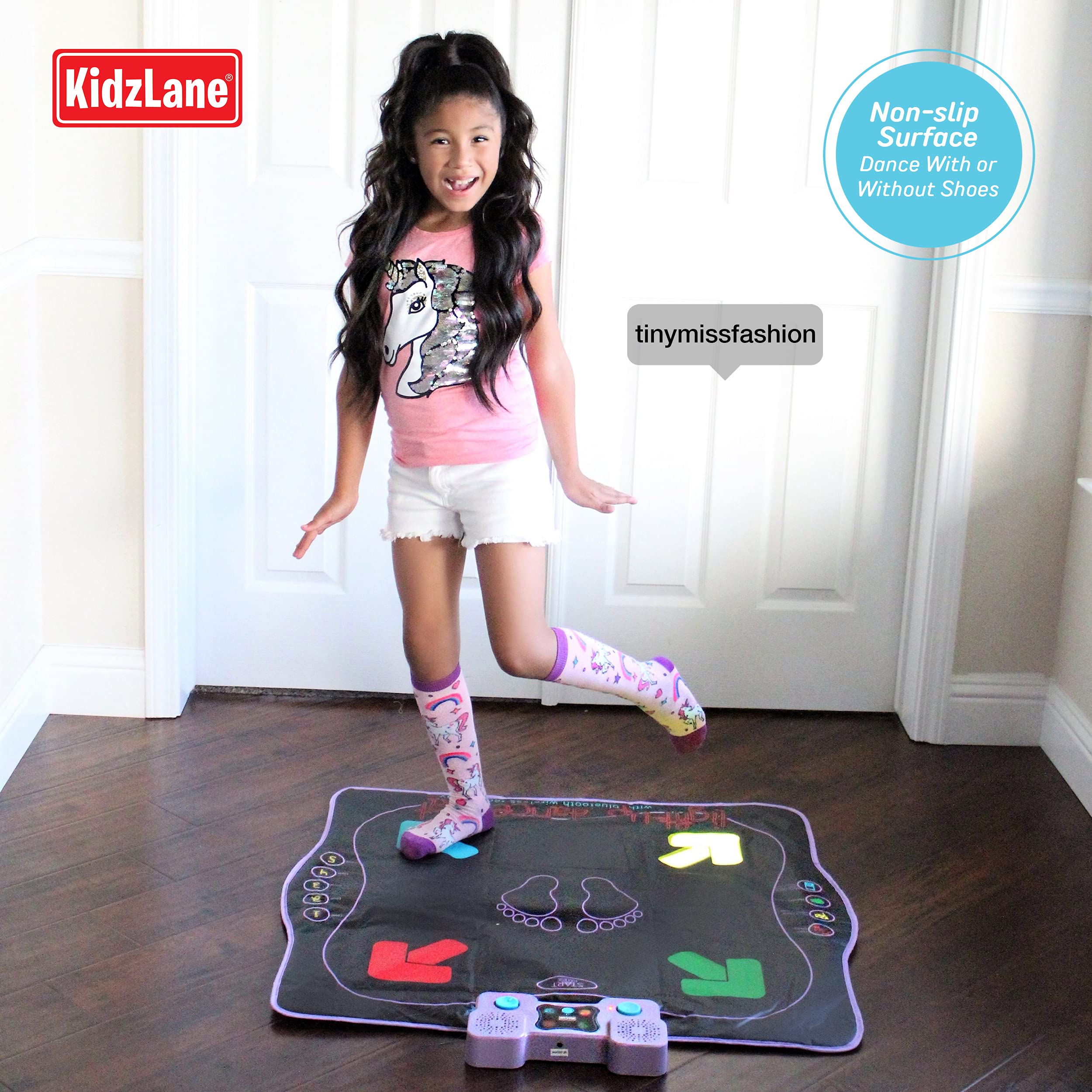 Foto 3 pulgar | Alfombra De Baile Electrónica Kidzlane Para Niños De 8 A 12 Años Con Bluetooth/aux - Venta Internacional.