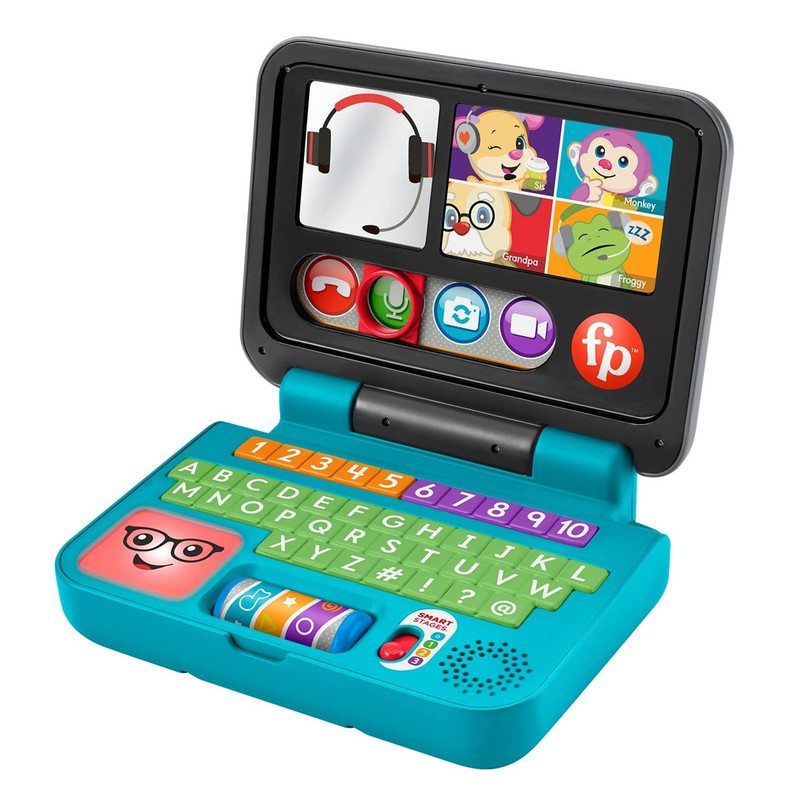 Foto 3 pulgar | Mi Primer Laptop Fisher Price