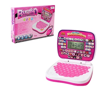Foto 1 | Laptop De Juguete Belug Rosa Blanco
