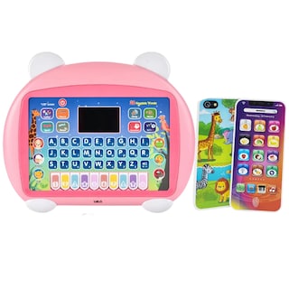 Foto 1 | Computadora Ytelefono Juguete Lab.g 2pz Rosa