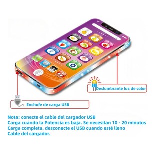 Foto 5 | Tableta Y Teléfono Juguete 2pz Lab.g Rosa