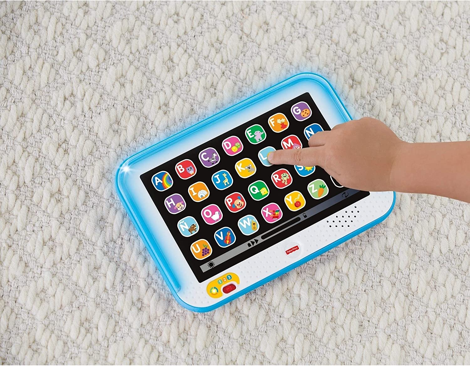 Foto 2 pulgar | Fisher-price - Ríe Y Aprende Tablet Azul De Aprendizaje