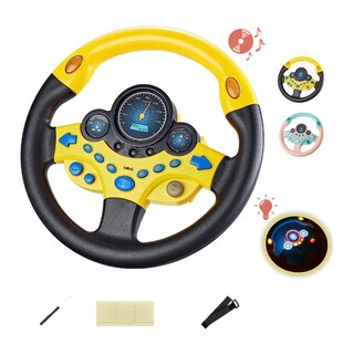 Foto 2 | Volante Juguete Belug 7pz Amarillo Negro