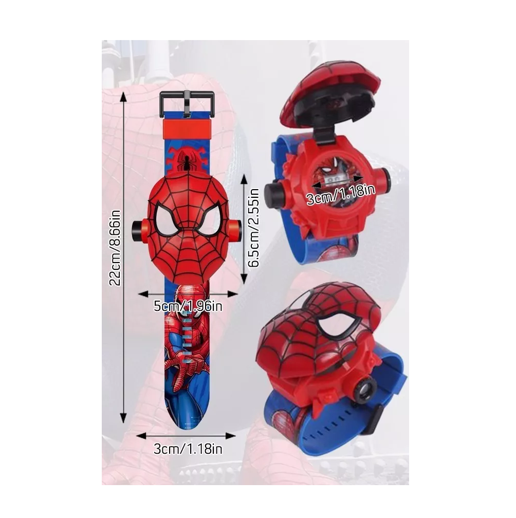 Foto 4 pulgar | Reloj Infantil Belug de Spider-Man