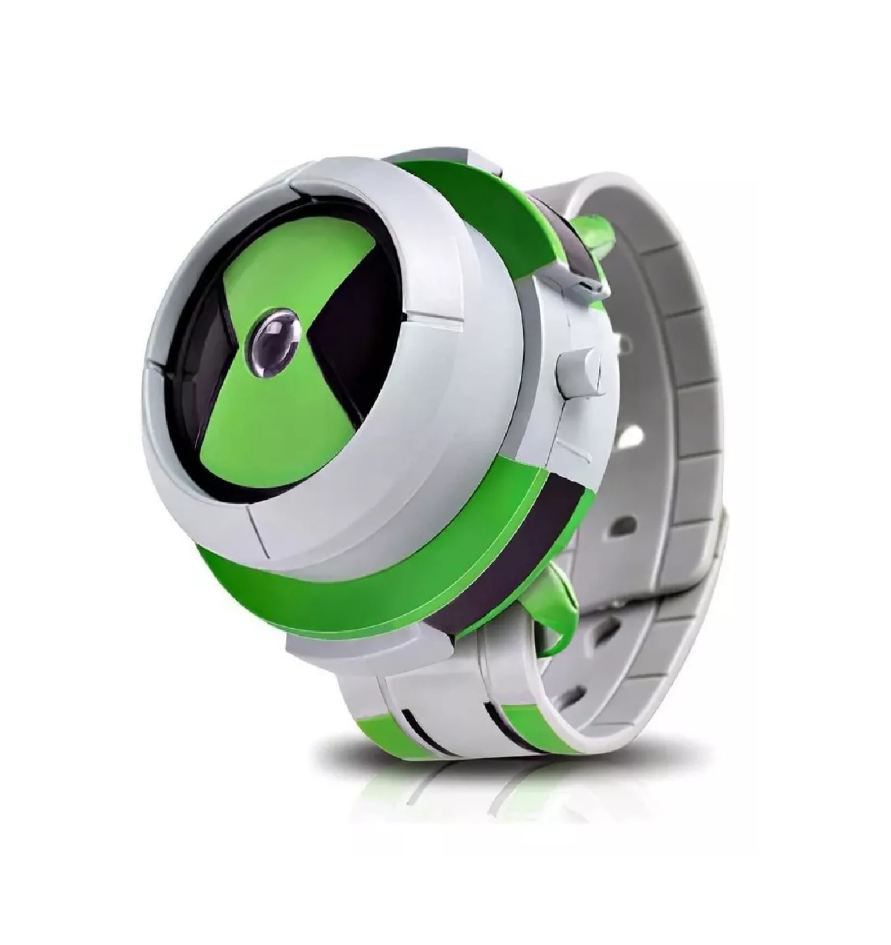 Reloj Proyector de Imágenes Ben 10 Blanco/Verde para Niños $659