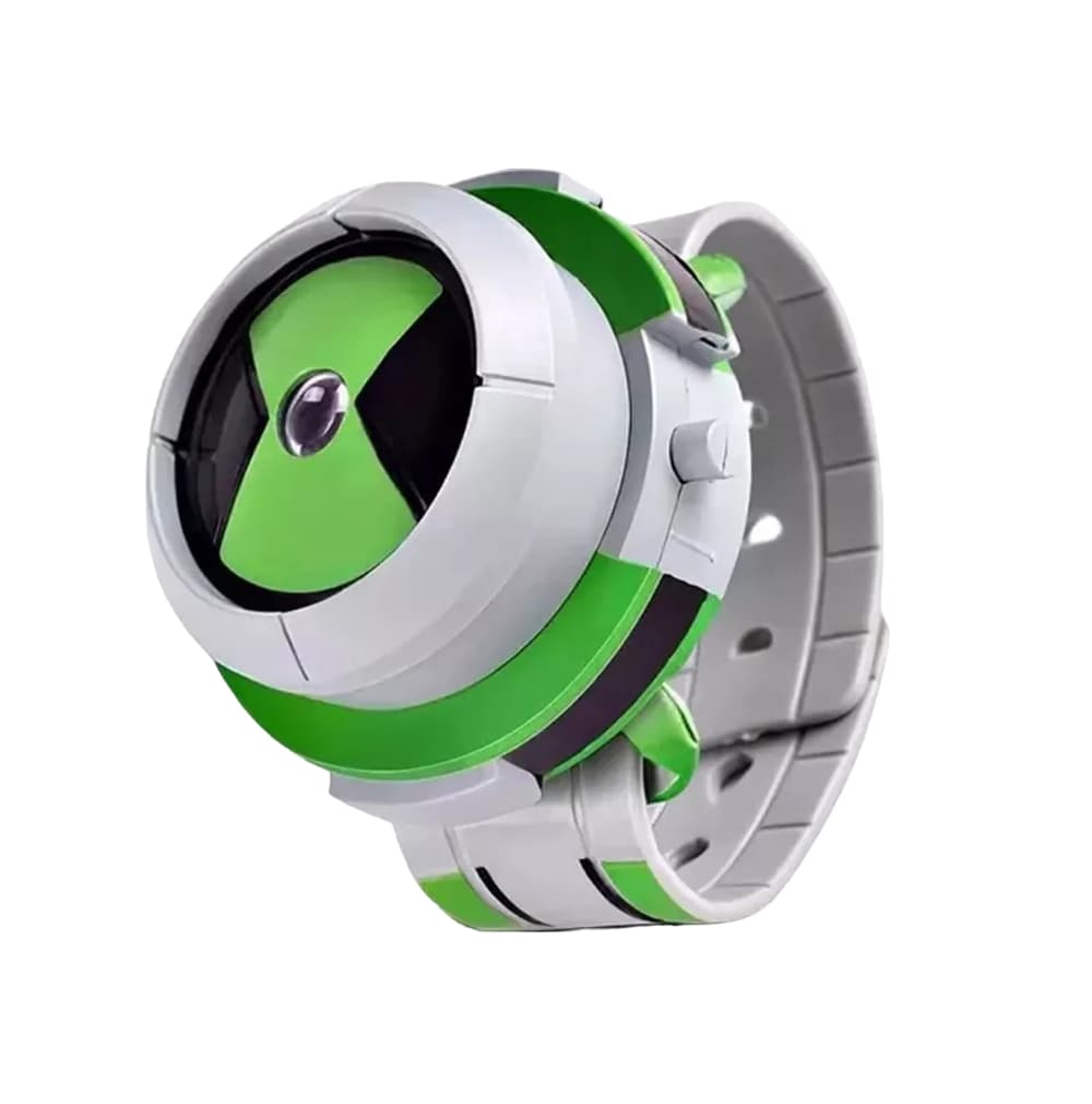 Juguete Reloj Proyector de Imágenes Ben 10 Blanco/Verde para Niños $679