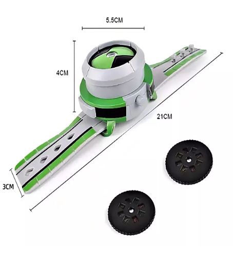 Foto 3 | Uguete Reloj Proyector De Imágenes Niños Para Ben 10