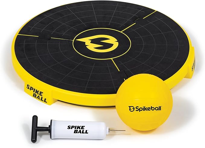 Mini Juego De Mesa Spike Ball – Auténtico Juego De Pelota Spike Para El Hogar Con Base Antideslizante Y An