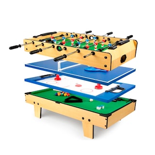 Foto 1 | Mesa Multijuegos 4 En 1 Futbolito Billar Ping Pong Y Hockey