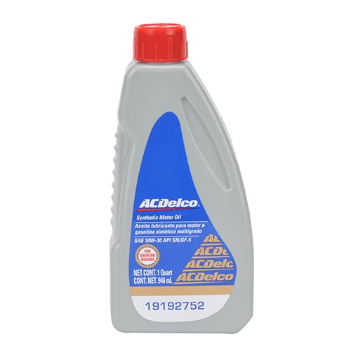 Aceite Sintético 10W30 SN sintético Botella 946 ml $310