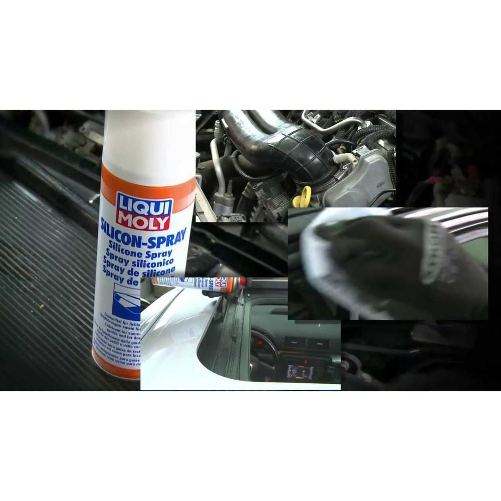 Foto 3 pulgar | Liqui Moly Silicon Spray Lubrica Hules Gomas Quemacocos