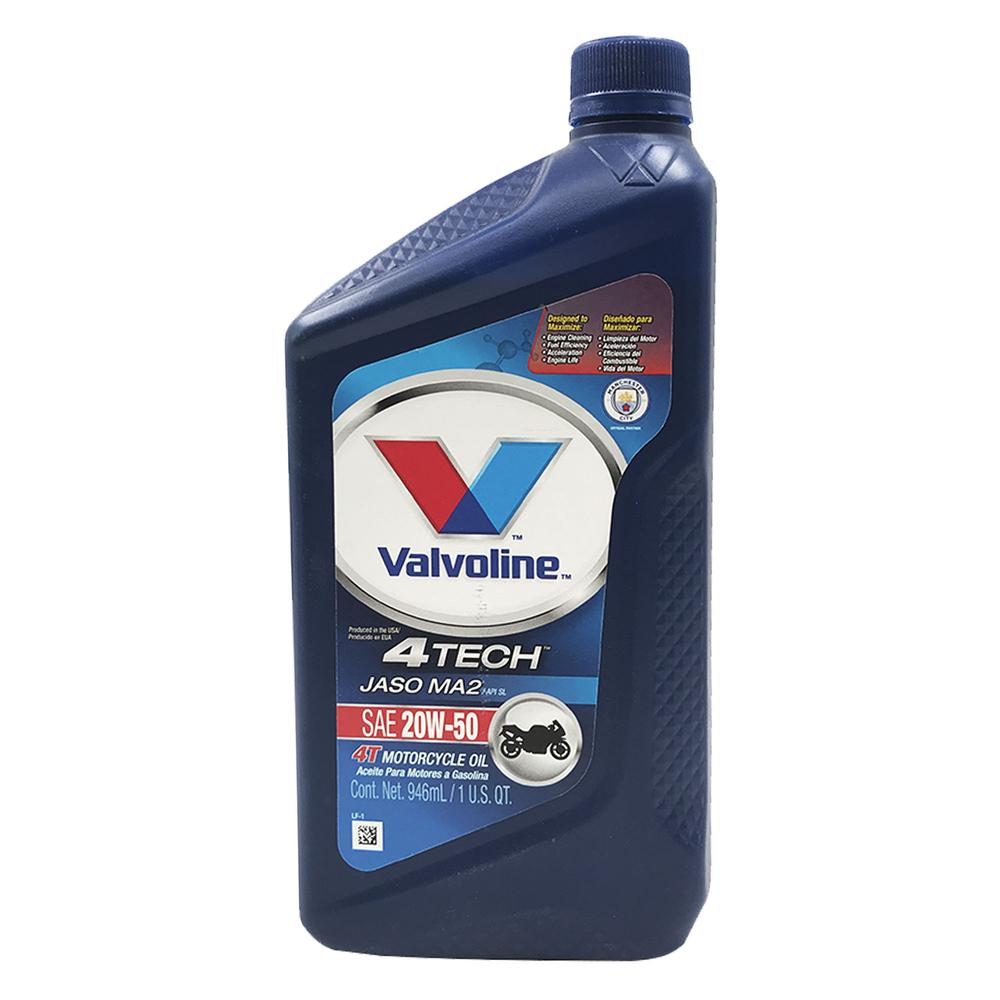 Foto 2 pulgar | Aceite para Motocicleta Valvoline 4 Tech 20w50 1 Litro