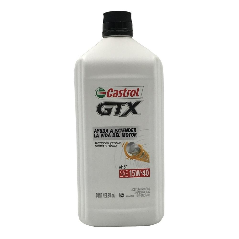 Aceite Mineral Castrol 15w40 de 1 L