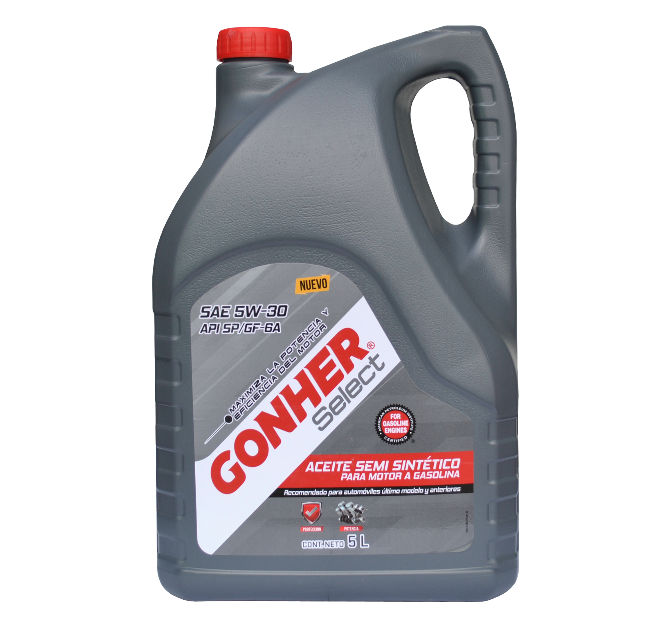 Aceite Semi Sintético Gonher para Motor 5 L
