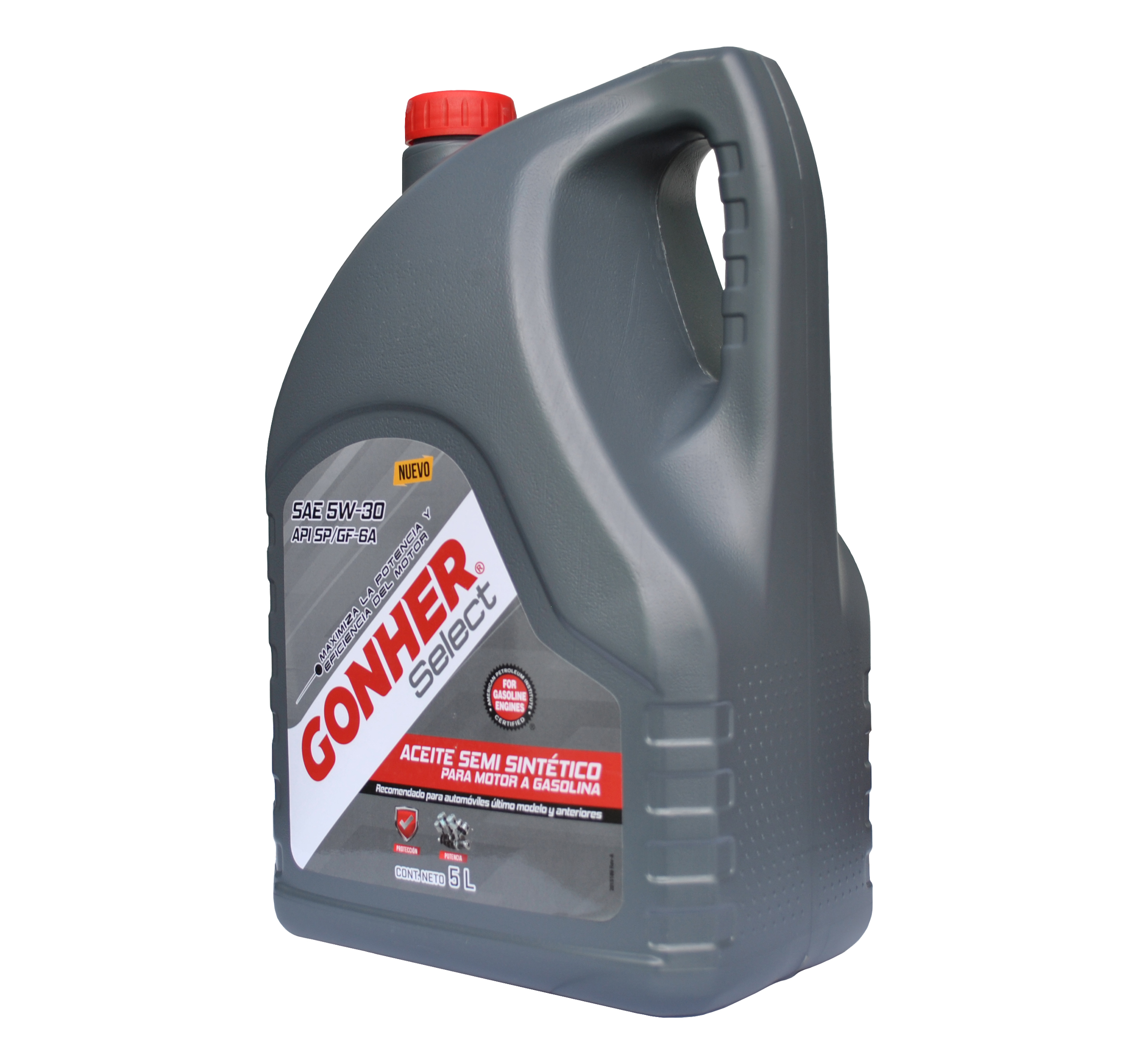 Foto 3 pulgar | Aceite Semi Sintético Gonher para Motor 5 L