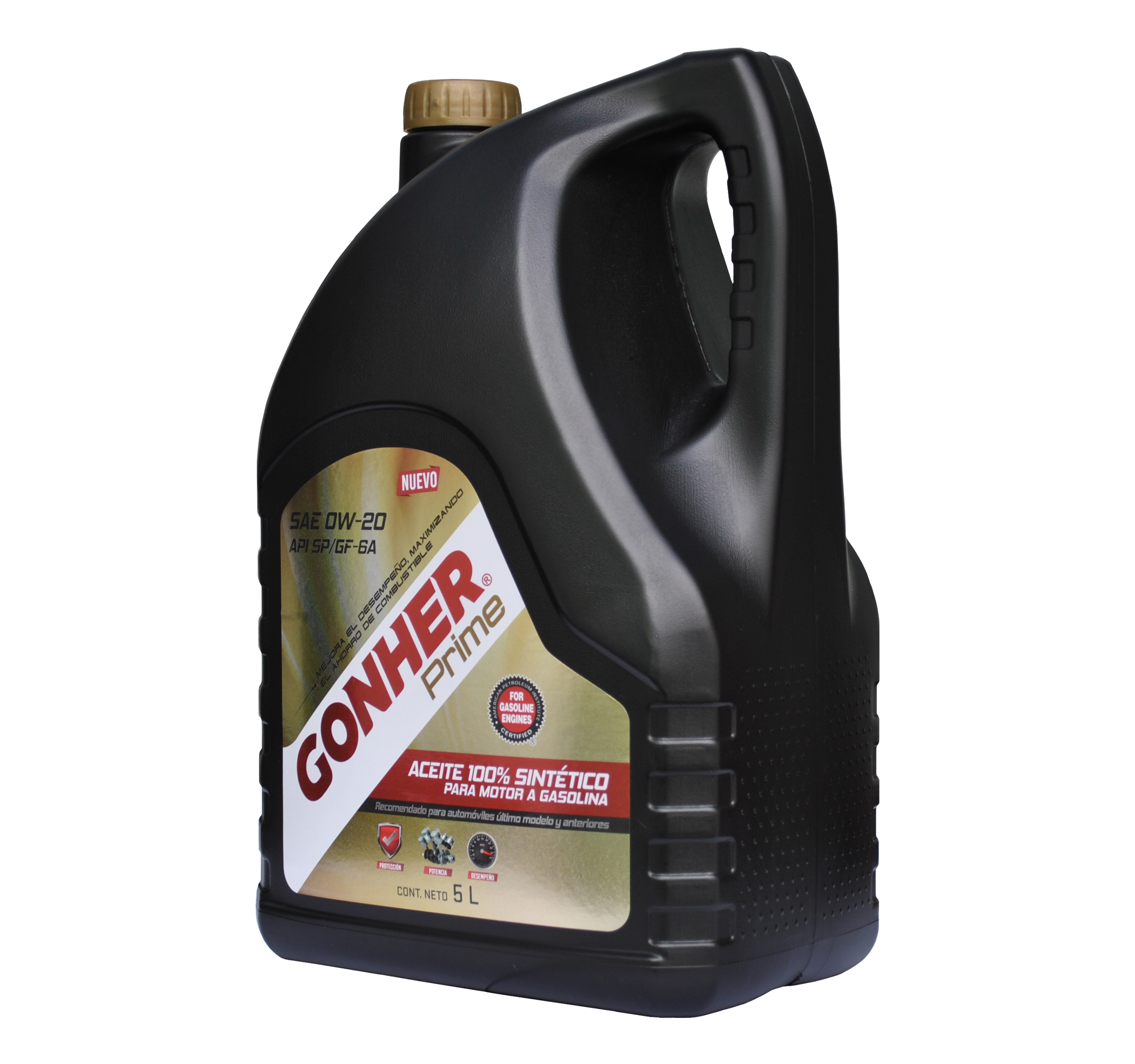 Foto 3 pulgar | Aceite 100% Sintético para Motor Gonher de 5 L