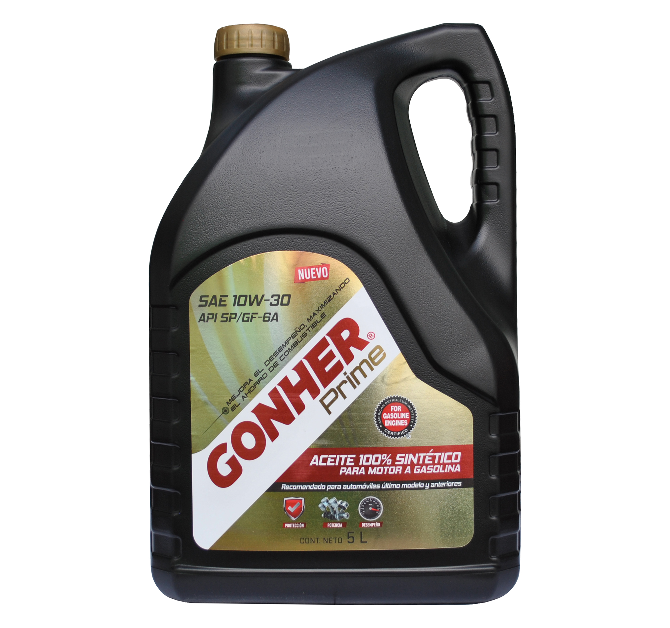 Aceite 100% Sintético para Motor Gonher de 5 L