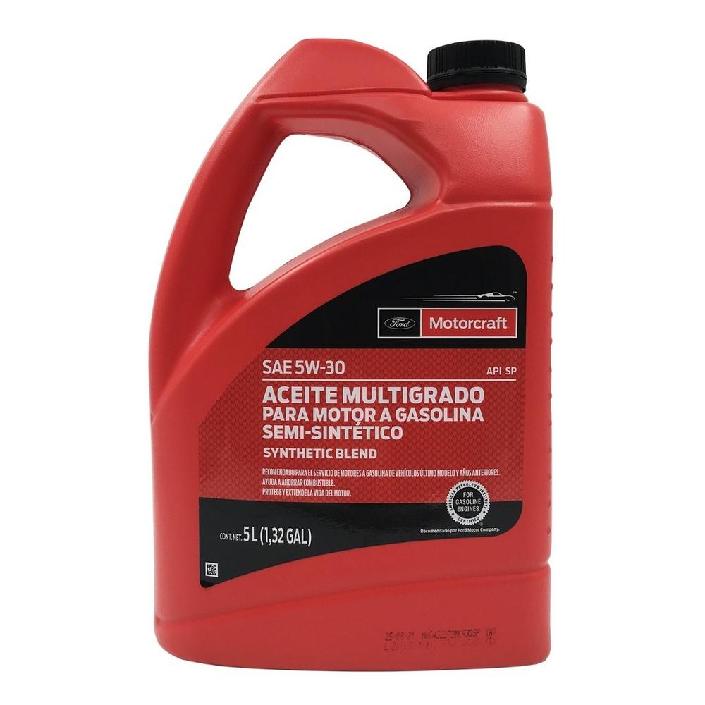 Aceite Semisintético para Motor de Vehículo Motorcraft 5W30 5 Litros