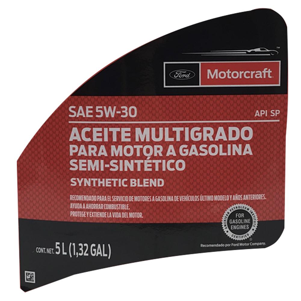 Foto 3 pulgar | Aceite Semisintético para Motor de Vehículo Motorcraft 5W30 5 Litros