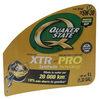 Foto 2 | Galón de Aceite para Motor Semi Sintético Quaker State 5w30 5 Litros