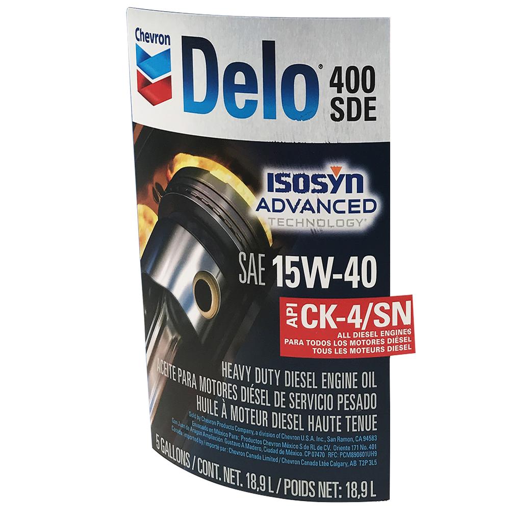 Foto 2 | Cubeta Aceite 15w40 Chevron Delo 400 Ck-4 19l