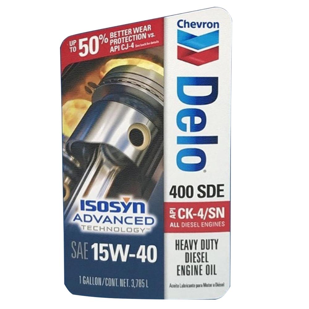 Foto 3 pulgar | Aceite Diesel Chevron Delo 15w40 Heavy Duty 400 SDE 3.785 L