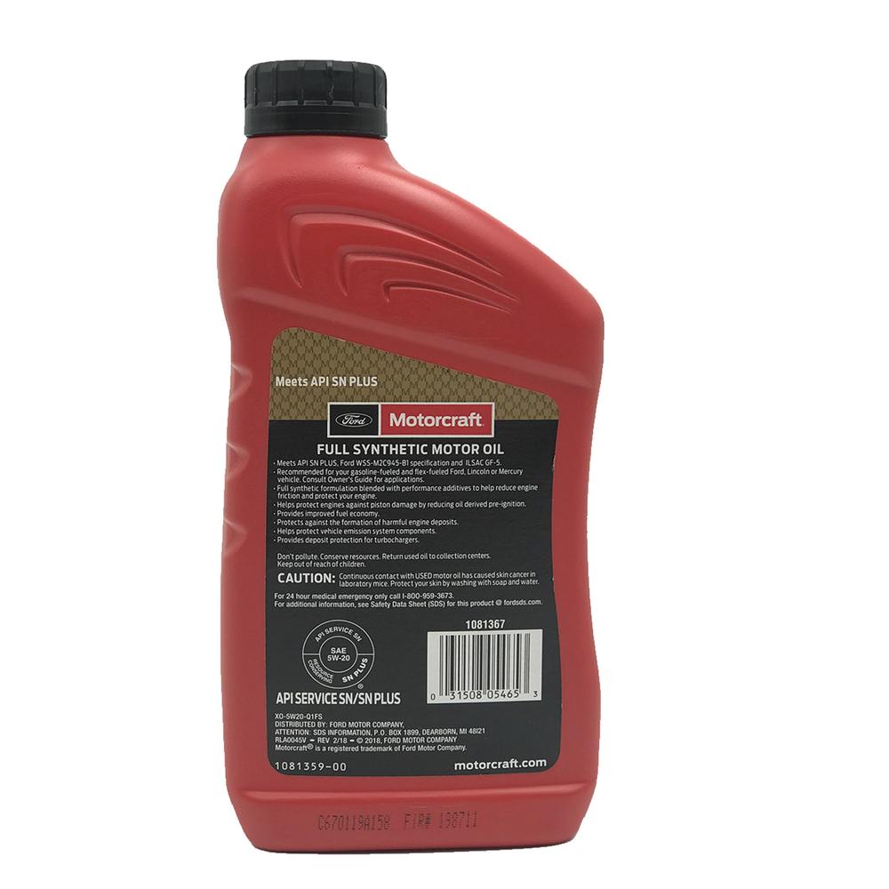 Foto 2 | Aceite Motorcraft Sintético 5W20 946 ml