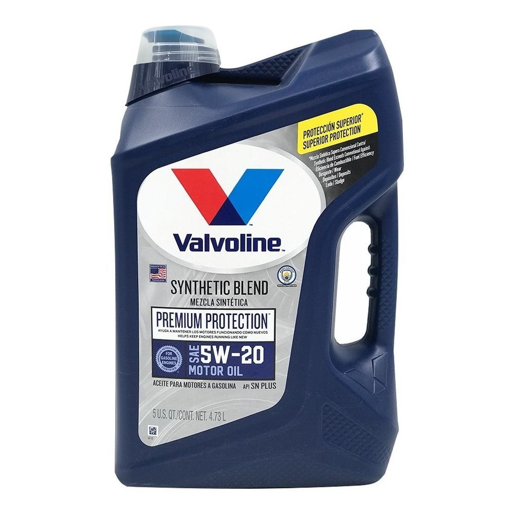 Aceite Valvoline 5W20 Premium Protection 4.73 Litros