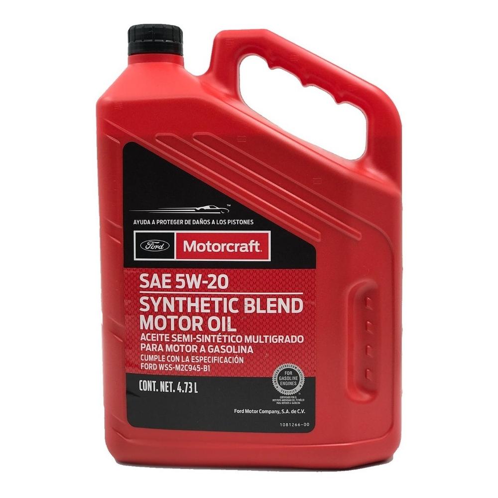 Aceite Semi-sintético Multigrado 5w20 Motorcraft 4.73 Litros