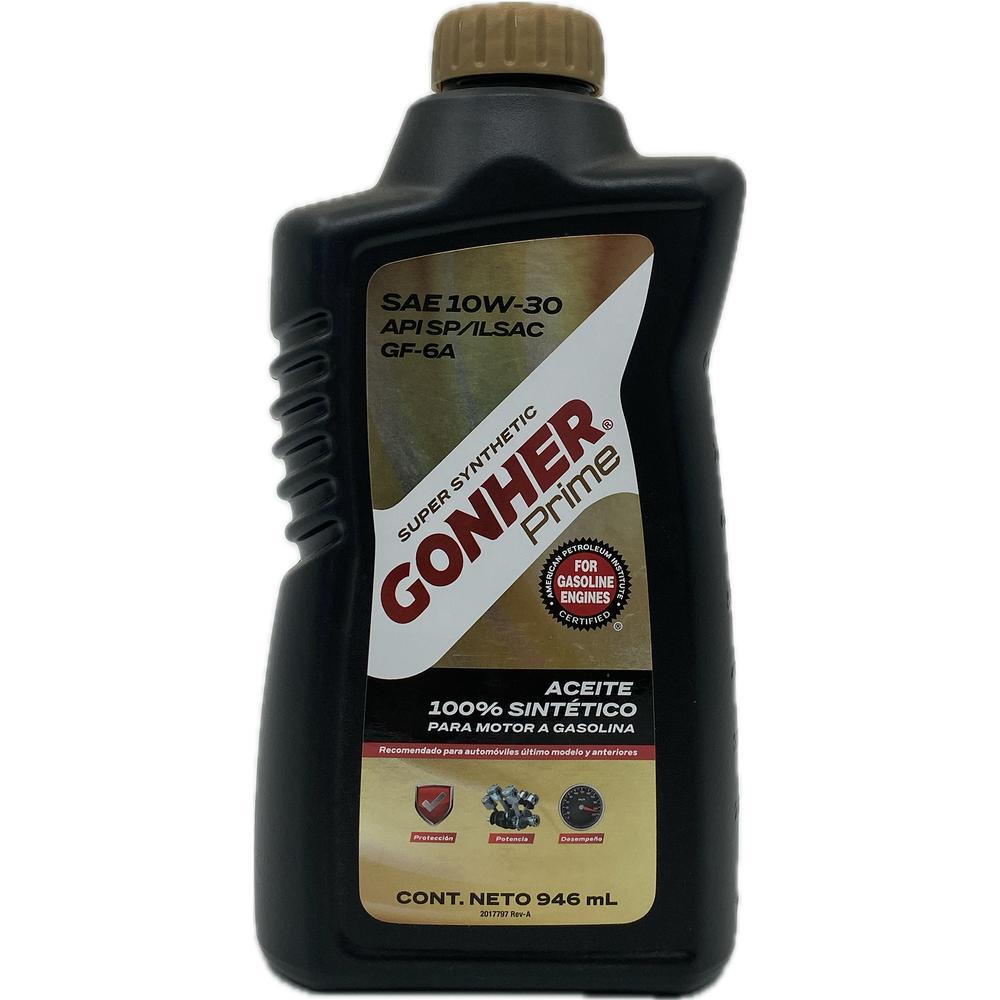 Foto 2 pulgar | Aceite De Motor 946 Ml Gonher Prime 10w30