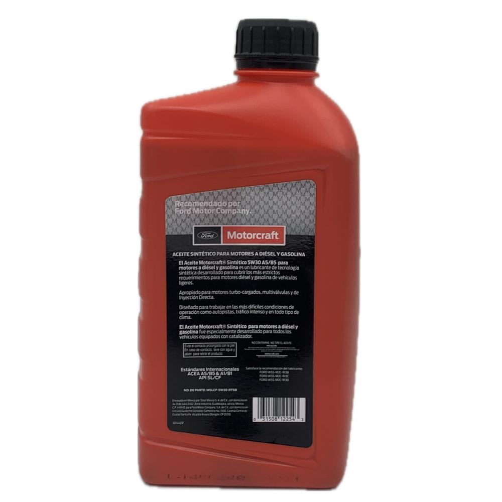 Foto 3 pulgar | Aceite de Motor Diesel 5w30 1 Litro Motorcraft A5/b5
