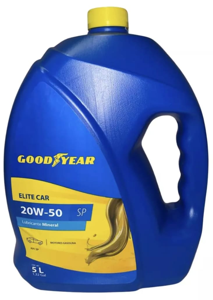Aceite Mineral Goodyear 20w-50 5l $599