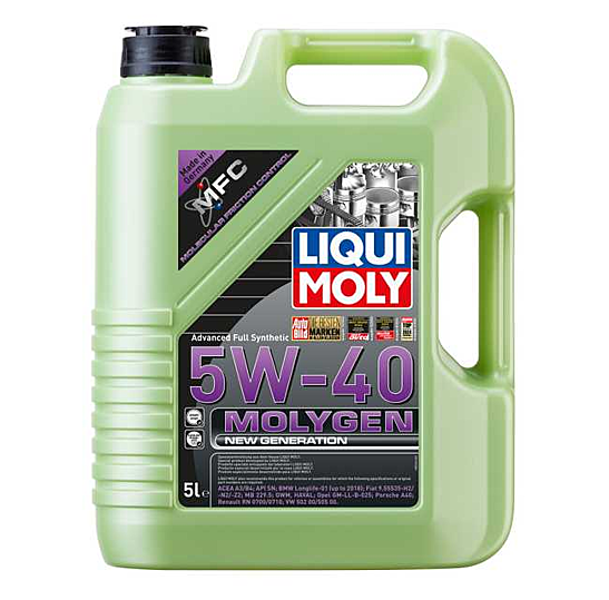 Aceite Liqui Moly Molygen New Gene­ra­tion 5w-40