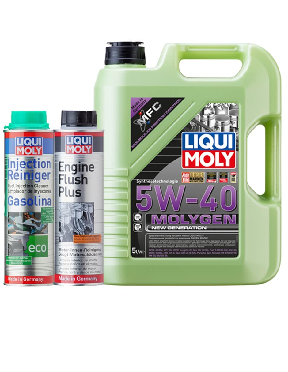 Paquete De Afinación Liqui Moly Molygen 5w40 $2,069