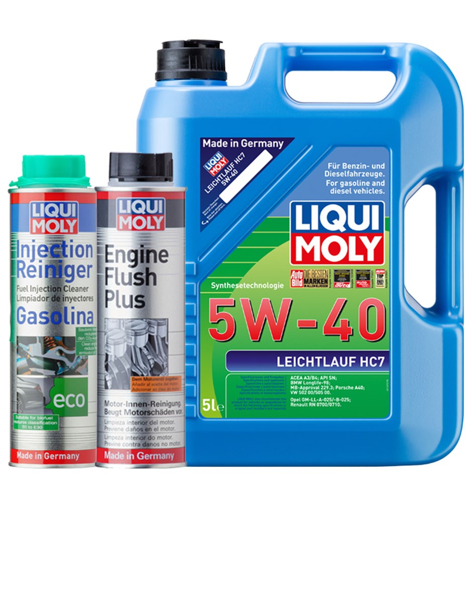 Foto 2 pulgar | Paquete de Afinación Liqui Moly Leichtlauf Hc7 5w-40