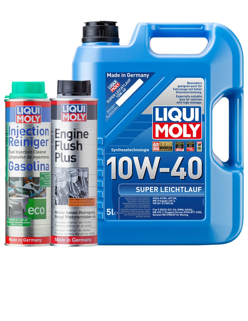 Foto 1 | Paquete De Afinación Liqui Moly Super Leichtlauf 10w-40