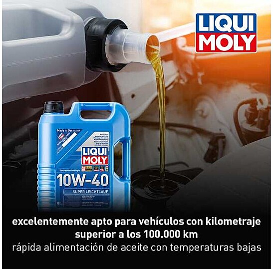 Foto 4 pulgar | Aceite  Liqui Moly  Super Leichtlauf 10w-40