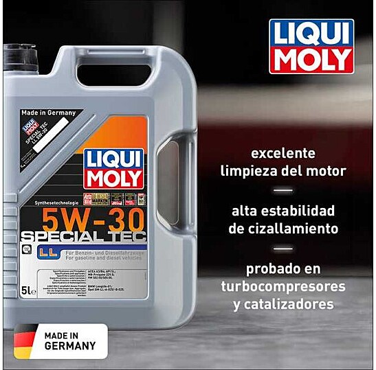 Foto 4 pulgar | Aceite Liqui Moly Special Tec Ll 5w-30