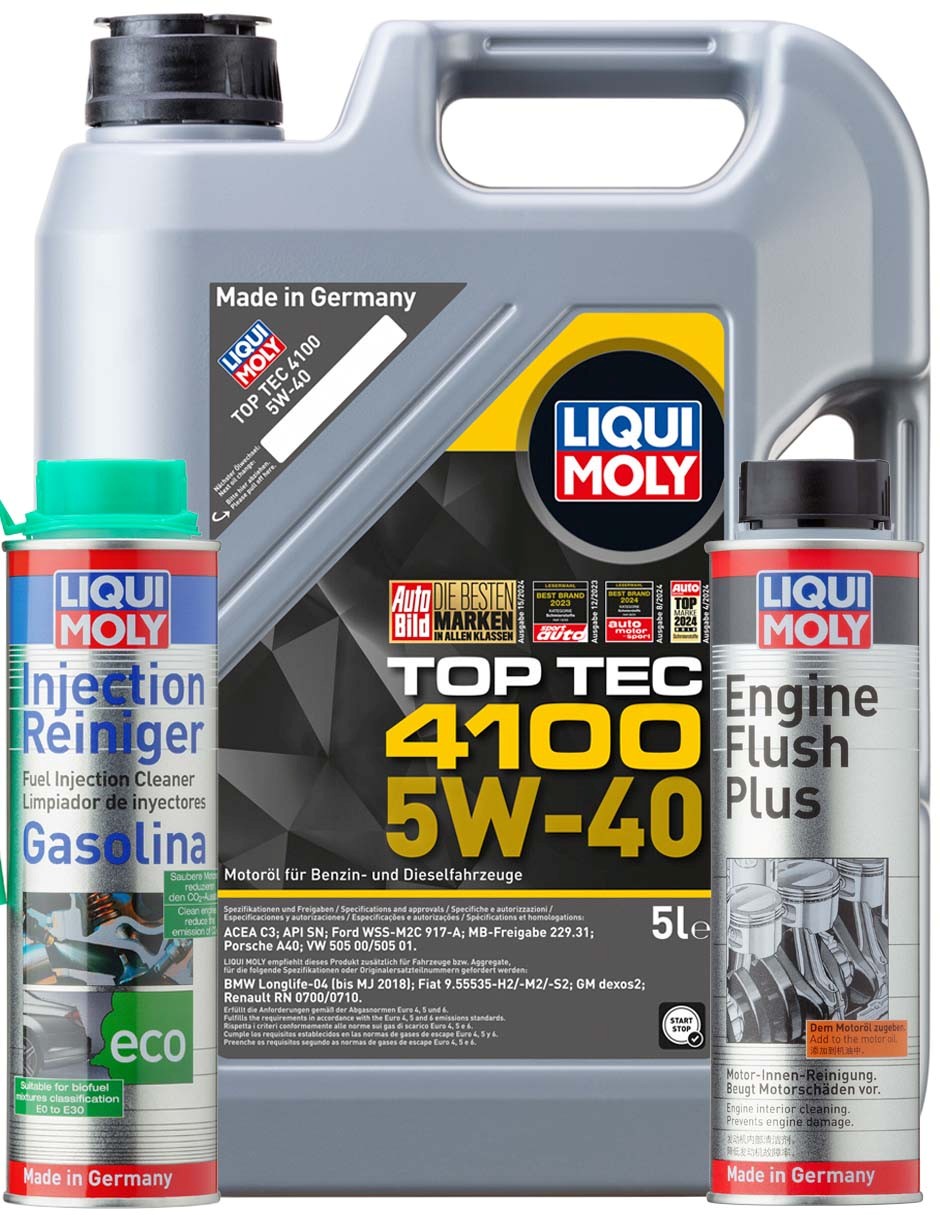 Foto 2 pulgar | Paquete De Afinación Liqui Moly Top Tec 4100 5w-40